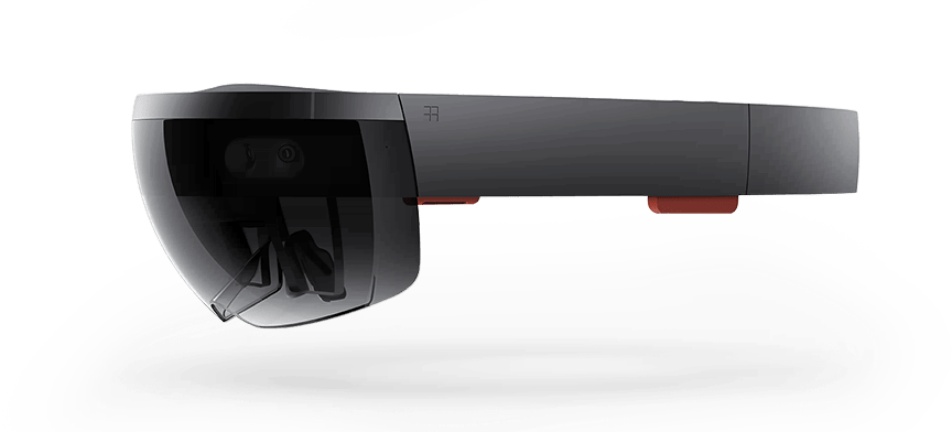 The Microsoft HoloLens. Photo from Microsoft.