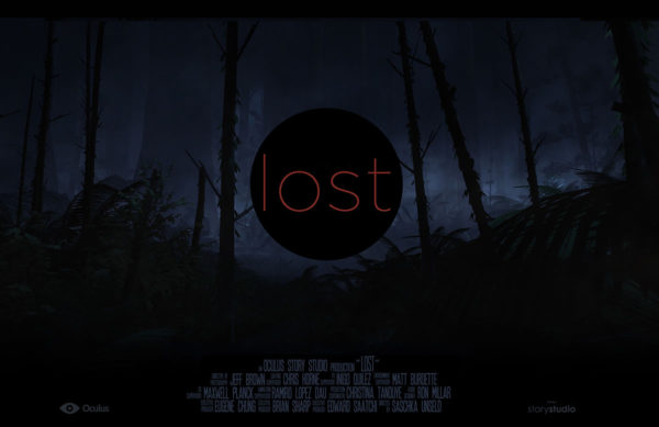 Lost is our first sneak into the VR cinema experience. Photo from Oculus.