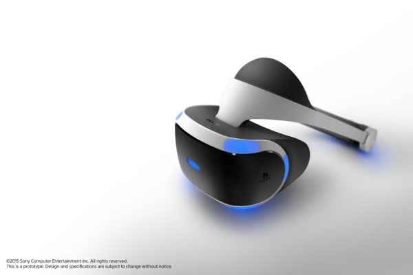 The updated Project Morpheus headset. Photo: Sony