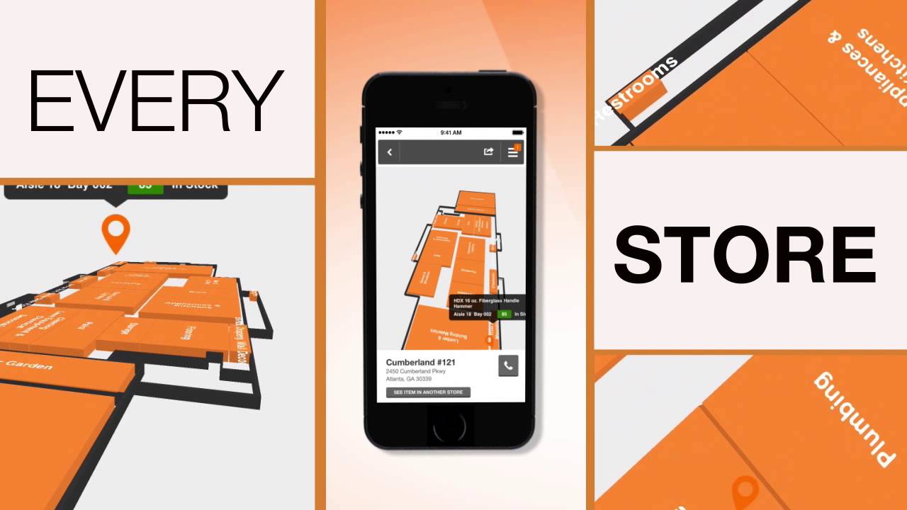 home depot stores mobile app