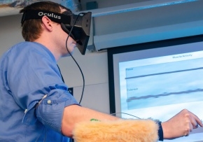 Oculus Rift for stroke patients