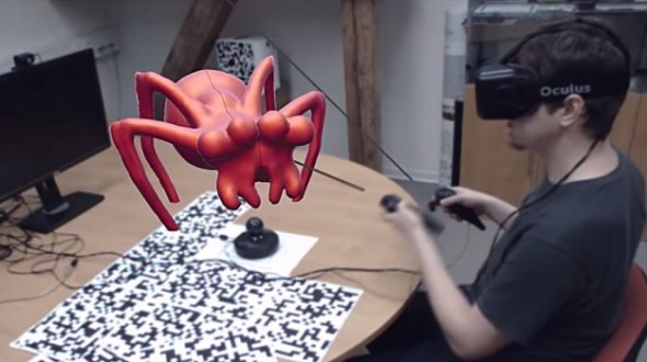 3D Virtual Sculpting with the Oculus Rift