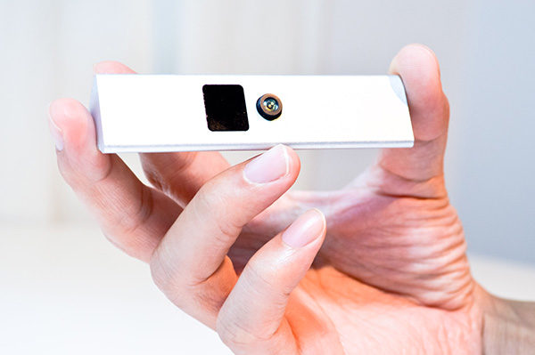 The Nimble Sense hand-tracking camera. Photo: Nimble VR
