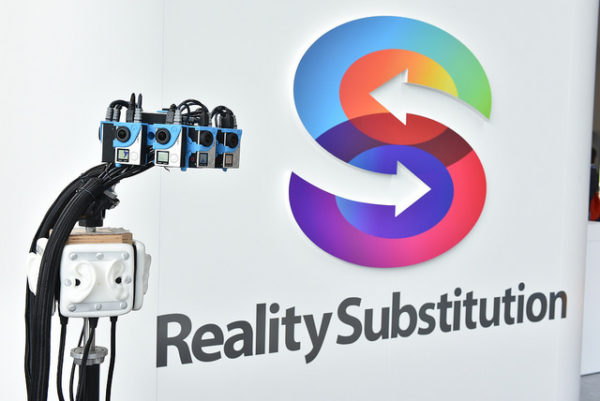 The RealiSM reality substitution prototype, showcased at The Brain Forum, Switzerland. Photo: The Brain Forum